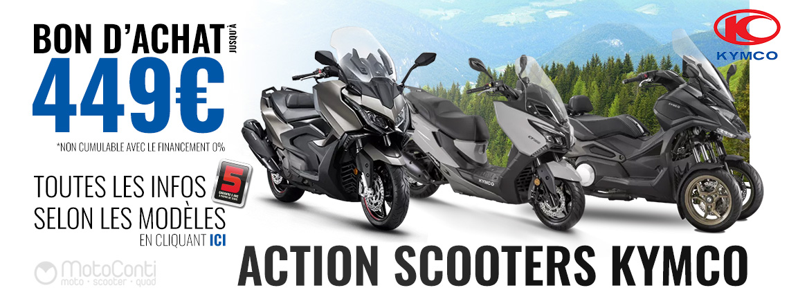 Action Kymco Scooter